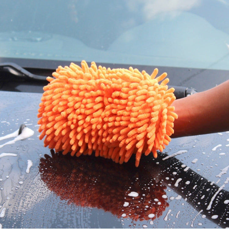 KANEED Ultrafine Fiber Chenille Anthozoan Car Washing Gloves Multi-functional Magic Car Brush (Random Color Delivery) ÎҵÄÉ̵ê