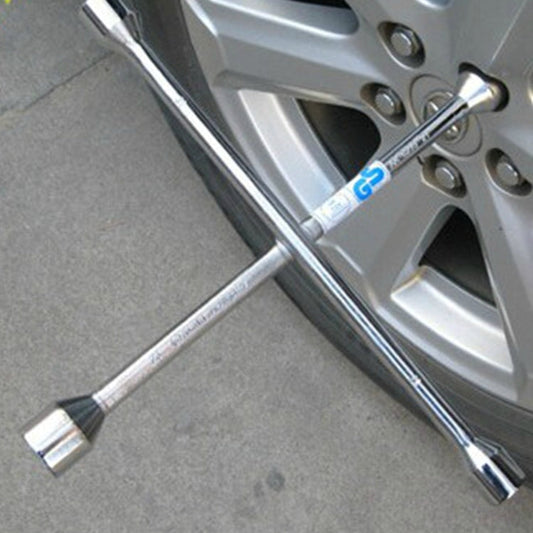 Compact Universal Tire Iron Lug Wrench with 17mm 19mm 21mm 23mm Socket Adapters ÎҵÄÉ̵ê