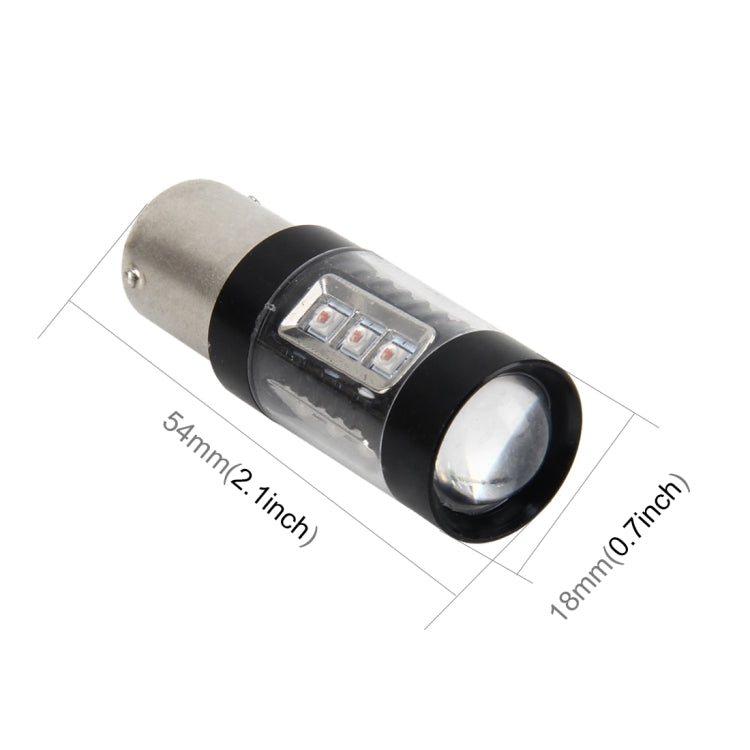 1156/BA15S 80W 1000 LM Car Auto Turn Light  Backup Light with 16  CREE Lamps, DC 12-24V