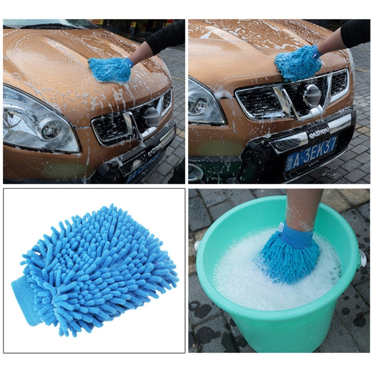 KANEED Microfiber Dusting Mitt Car Window Washing Home Cleaning Cloth Duster Towel Gloves (Random Color Delivery) ÎҵÄÉ̵ê