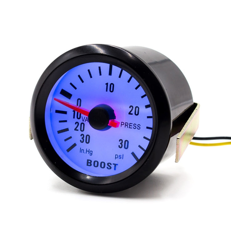 52mm 12V Universal Car Modified LED Blue Light Turbo Boost Gauge ÎҵÄÉ̵ê