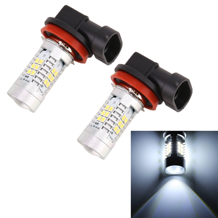 2 PCS H8/H11 10.5W 780LM 6000K 21 SMD 2835 LEDs Car Fog Lights DC 12~24V