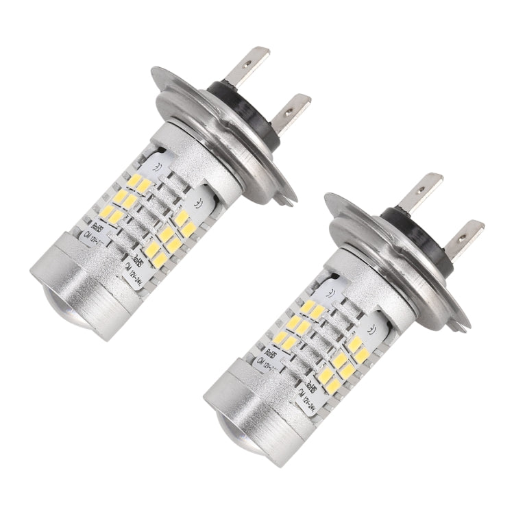 2 PCS H7-2835 10.5W 780LM 6500K 21 SMD 2835 LEDs Car DRL Headlights, DC 12~24V