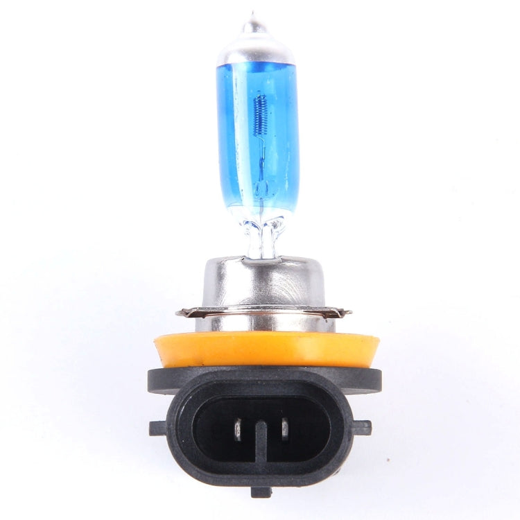 2 PCS H8/H11 Halogen Head Lamp 12V 100W 2400 LM 5000K Warm White Light