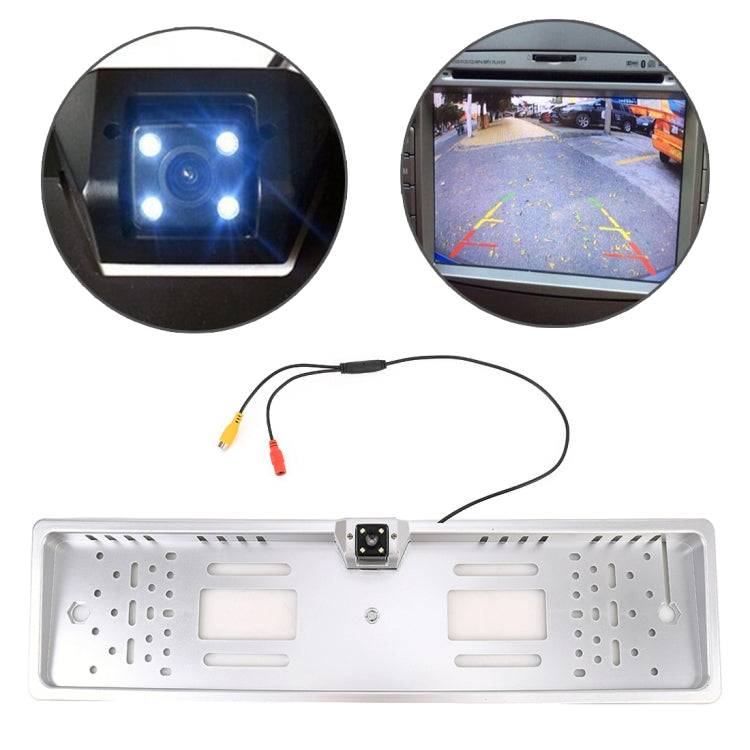 JX-9488 720x540 Effective Pixel NTSC 60HZ CMOS II Universal Waterproof Car Rear View Backup Camera with 2W 80LM 5000K White Light 4LED Lamp, DC 12V, Wire Length: 4m ÎҵÄÉ̵ê