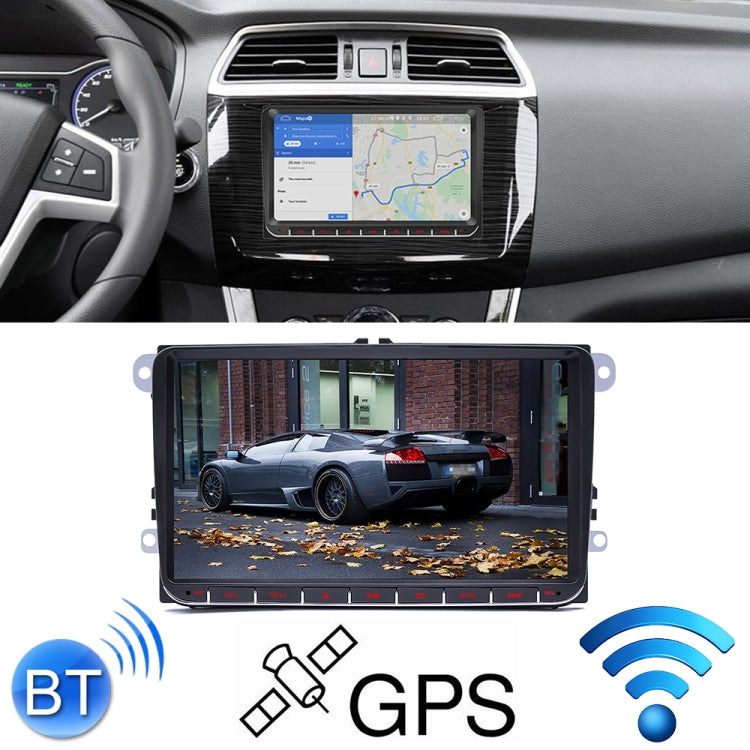 9093 HD 9 inch Car Android 8.1 Radio Receiver MP5 Player for Volkswagen, Support FM & Bluetooth & TF Card & GPS & WiFi with Decoding ÎҵÄÉ̵ê