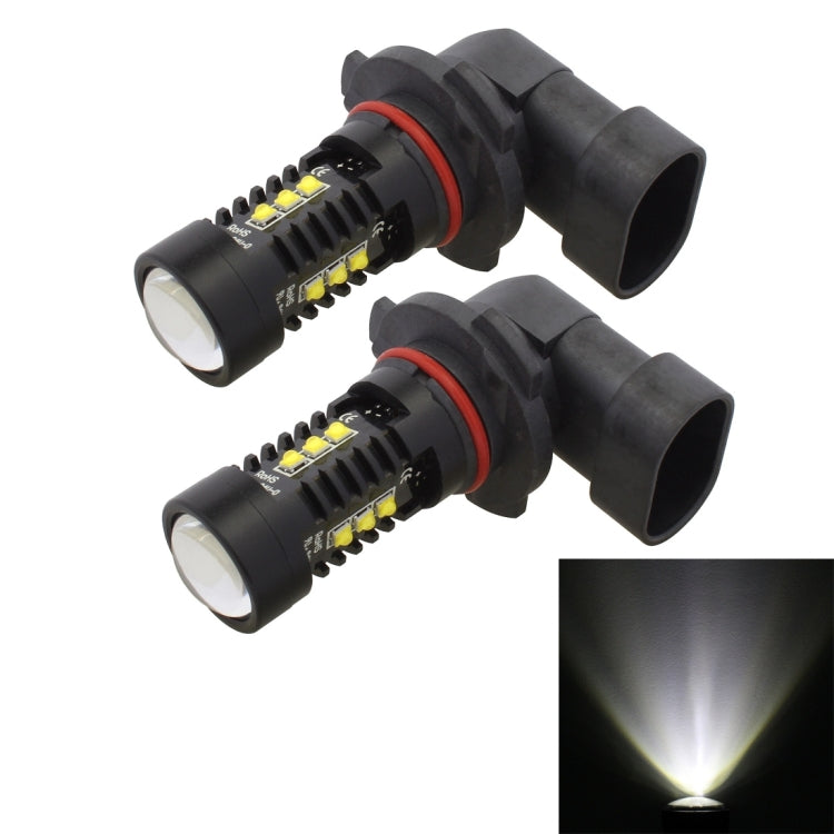 2 PCS MZ 10W 1080LM 5500K 9005 12 XB-D LED Car Front Fog Lights Car Fog Replacement Bulbs Driving Light, DC 12-24V