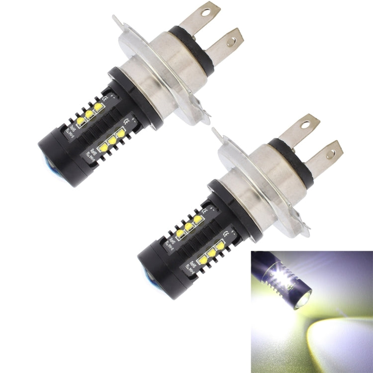 2 PCS MZ 10W 1080 LM 5500K H4 12 XB-D LED Car Headlights Driving Lamps, DC 12-24V