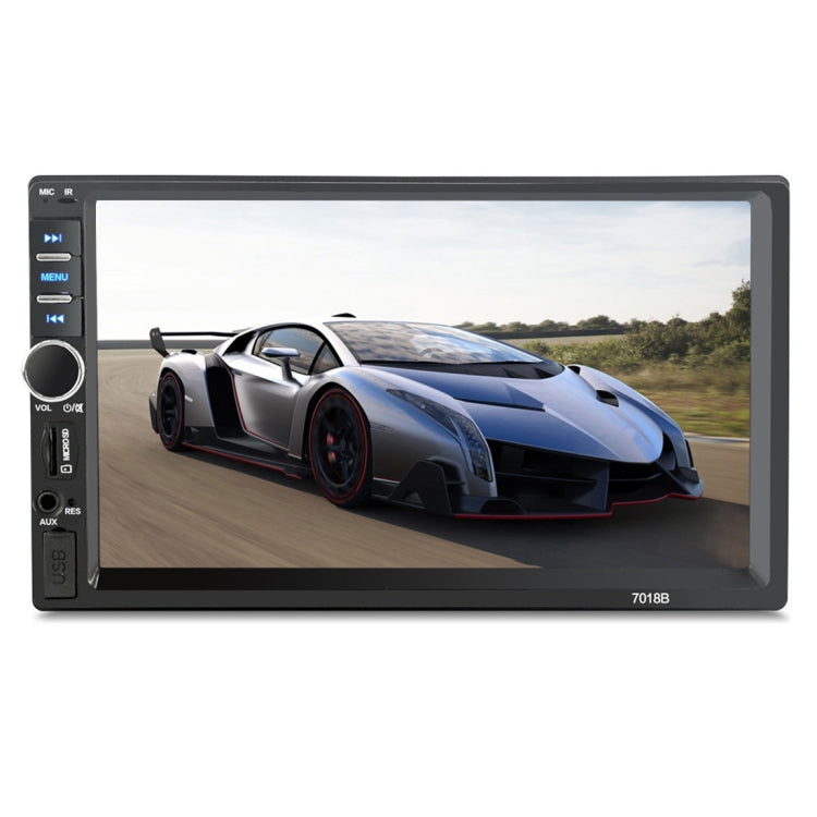 7018B 7.0 inch HD Touch Screen Dual DIN Car Radio Bluetooth Stereo MP3 / MP4 / MP5 Player with Remote Control, with Rearview Camera, 6800 Module, Support  FM / TF Card / USB Flash Disk ÎҵÄÉ̵ê