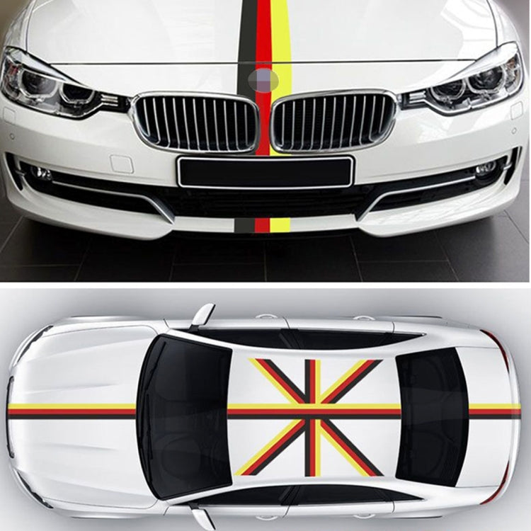 1m German Flag Car Plastic Wrap Sticker Decal Film-Reluova