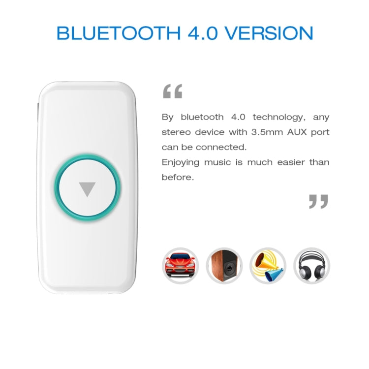 Doosl DSER102 Mini Car Bluetooth Wireless Music Receiver with 3.5mm Stereo Input Jack ÎҵÄÉ̵ê