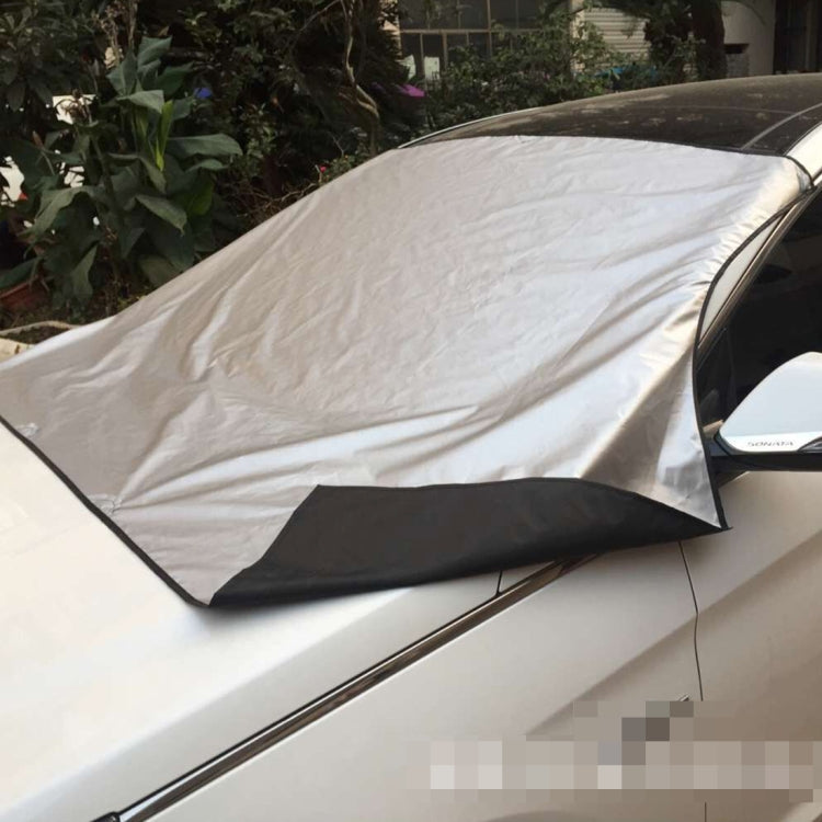 Magnetic Car Front Windshield Car Snow Block / Frost Block Cover Winter Car Snow Shield Cover Auto Front Windscreen / Rain / Frost / Sunshade Auto Snow Shield, Size: 210 x 120cm ÎҵÄÉ̵ê