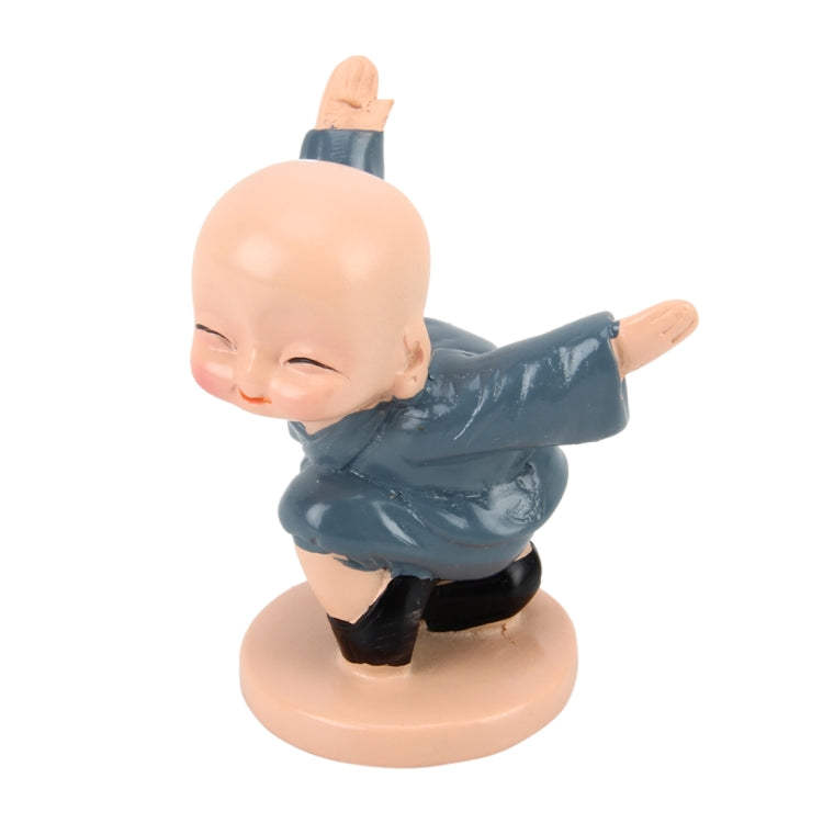 4 PCS/Lot Cute Automotive Interiors Little Monk Ornaments Resin Cute Chinese Kung Fu Monk Car Home Decoration Ornaments Miniatures Crafts ÎҵÄÉ̵ê