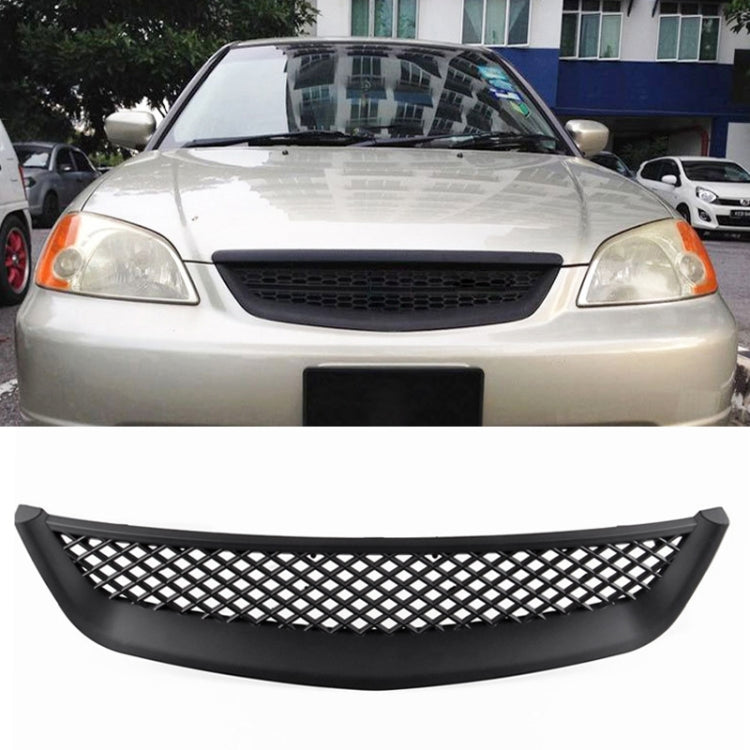 Car Front Racing Front Grille Grid ABS Insect Net for Honda Civic 2001-2003 ÎҵÄÉ̵ê