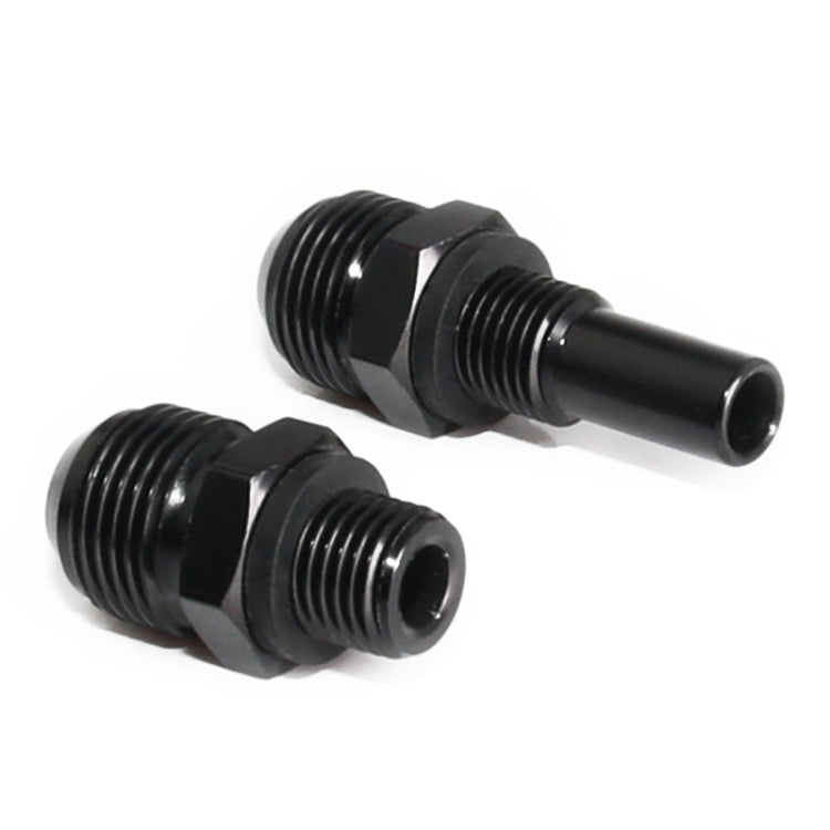 2 PCS Car Transmission Oil Cooler Adapters  AN8-1/4NPS Threaded Joints-Reluova