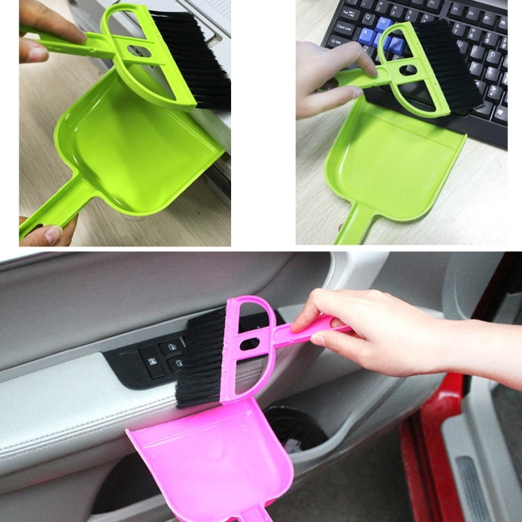 Mini Desktop Car Keyboard Sweep Cleaning Brush Small Broom Dustpan Set ÎҵÄÉ̵ê