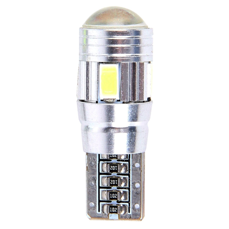 2PCS T10 3W Ice Blue Light 6 SMD 5630 LED Error-Free Canbus Car Clearance Lights Lamp, DC 12V