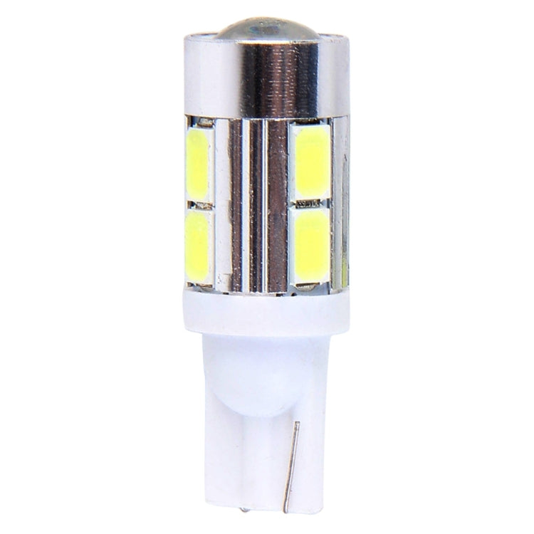 2 PCS T10 6W White Light 10 SMD 5630 LED Car Clearance Lights Lamp, DC 12V-Reluova