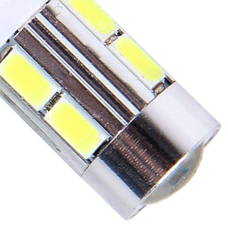 2 PCS T10 6W White Light 10 SMD 5630 LED Car Clearance Lights Lamp, DC 12V-Reluova