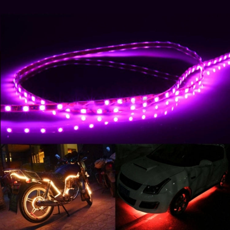 5 PCS 45 LED 3528 SMD Waterproof Flexible Car Strip Light for Car Decoration, DC 12V, Length: 90cm