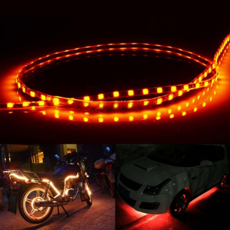 5 PCS Flow Style 45 LED 3528 SMD Waterproof Flexible Car Strip Light for Car Decoration, DC 12V, Length: 90cm ÎҵÄÉ̵ê