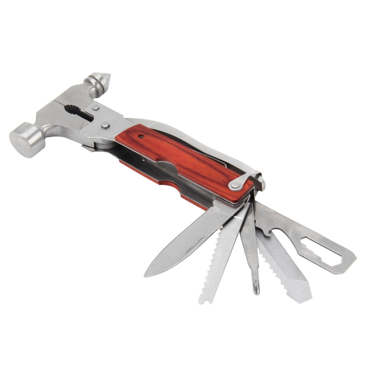 Outdoor Stainless Steel Multi-function Hammer (Hammer + Pliers + Saw Blade + Knife + Bottle Opener) My Store