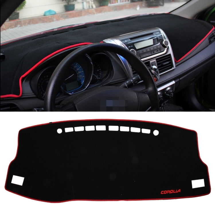 Car Light Instrument Panel Sunscreen Dashboard Mats Cover for Toyota New Corolla (2014-2018)£¬Please Note Model and Year ÎҵÄÉ̵ê