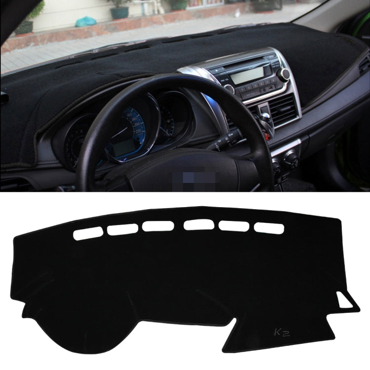 Car Light Instrument Panel Sunscreen Dashboard Mats Cover for Kia K2, Please Note Model and Year ÎҵÄÉ̵ê