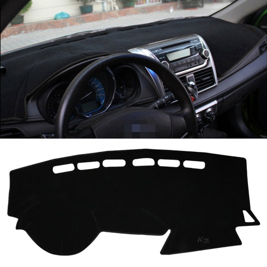 Car Light Instrument Panel Sunscreen Dashboard Mats Cover for Kia K2, Please Note Model and Year