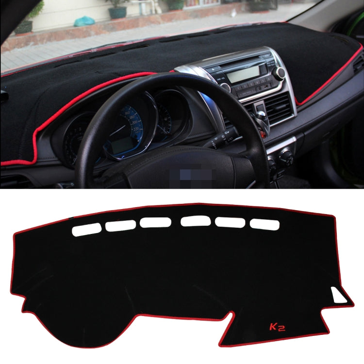 Car Light Instrument Panel Sunscreen Dashboard Mats Cover for Kia K2, Please Note Model and Year ÎҵÄÉ̵ê