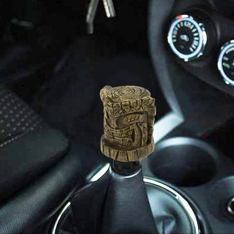 Universal Wood Avatar Shape Car Shift Lever Resin Modified Gear Knobs ÎҵÄÉ̵ê