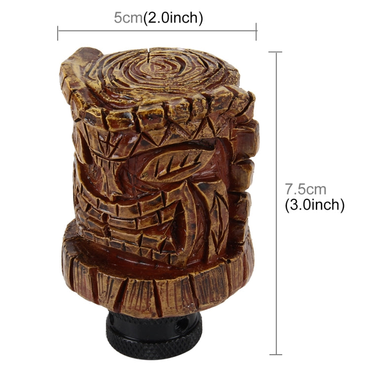 Universal Wood Avatar Shape Car Shift Lever Resin Modified Gear Knobs ÎҵÄÉ̵ê