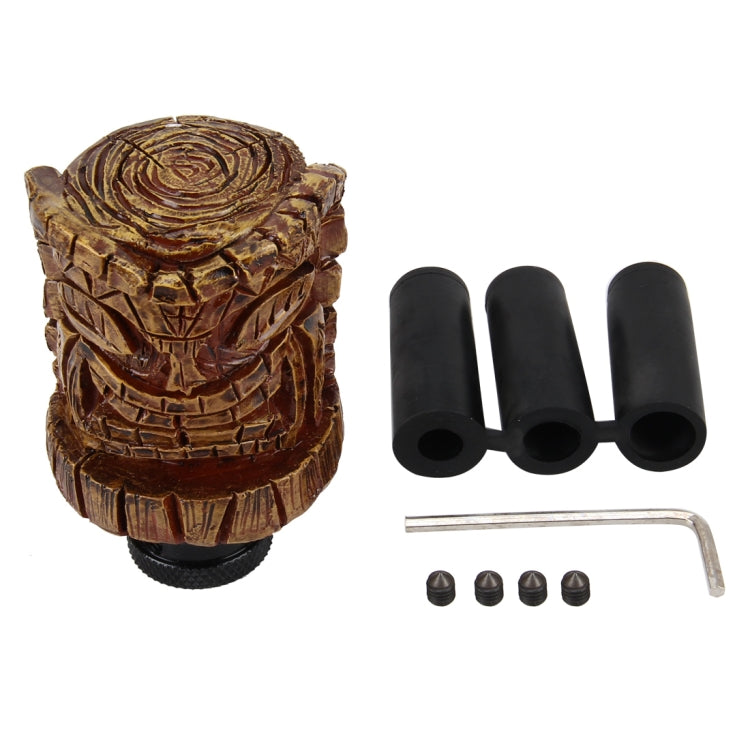 Universal Wood Avatar Shape Car Shift Lever Resin Modified Gear Knobs ÎҵÄÉ̵ê