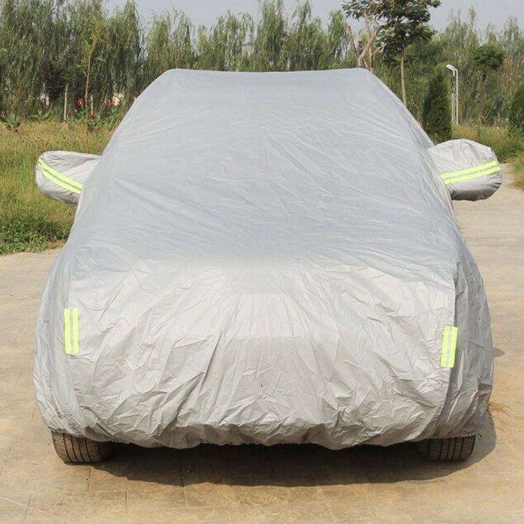 Oxford Cloth Anti-Dust Waterproof Sunproof Flame Retardant Breathable Indoor Outdoor Full Car Cover Sun UV Snow Dust Resistant Protection SUV Car Cover with Warning Strips ÎҵÄÉ̵ê