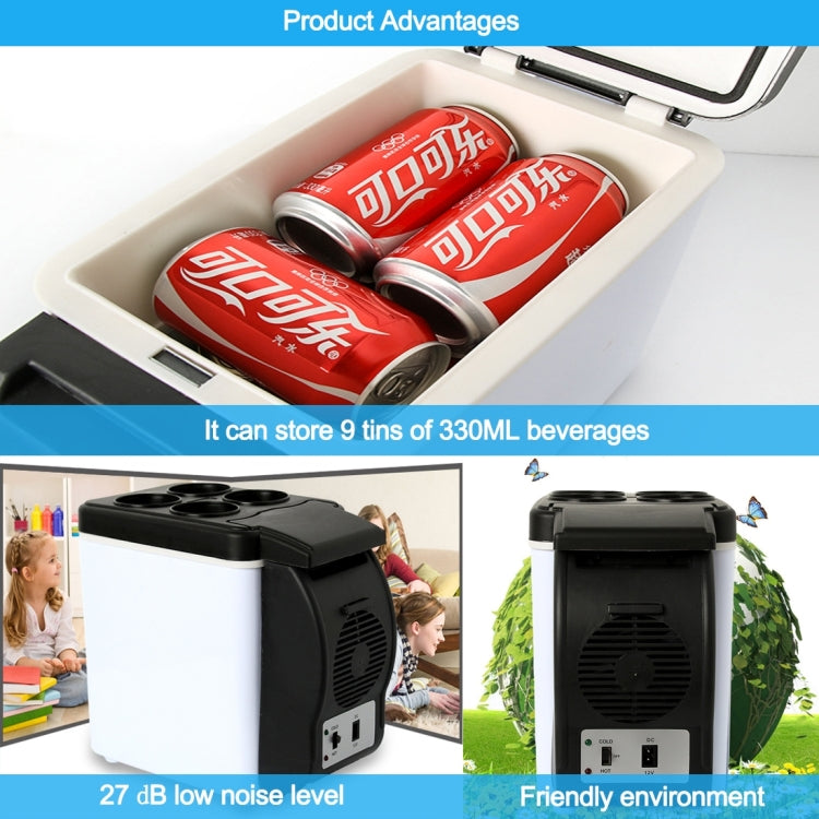 Car Auto 48W Portable Multi-Function Cooling and Warming 6L Low Noise Refrigerator for Car and Home, Cord Length: 1.8m ÎҵÄÉ̵ê