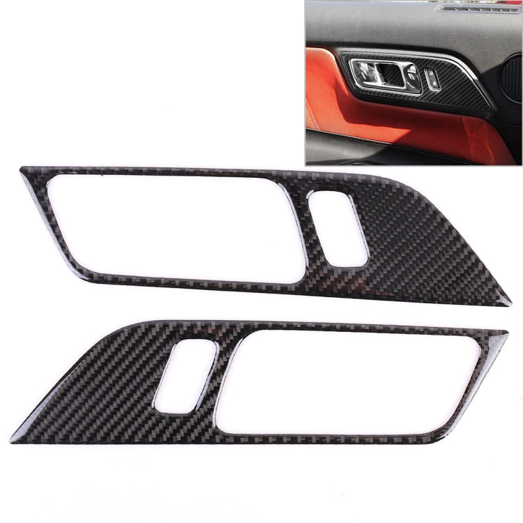 2 PCS Car Door Handle Decorative Sticker for Ford Mustang-Reluova