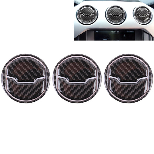 9 PCS Central Air Vents Cover Decorative Sticker Air Outlet Trim Ring for Ford Mustang ÎҵÄÉ̵ê