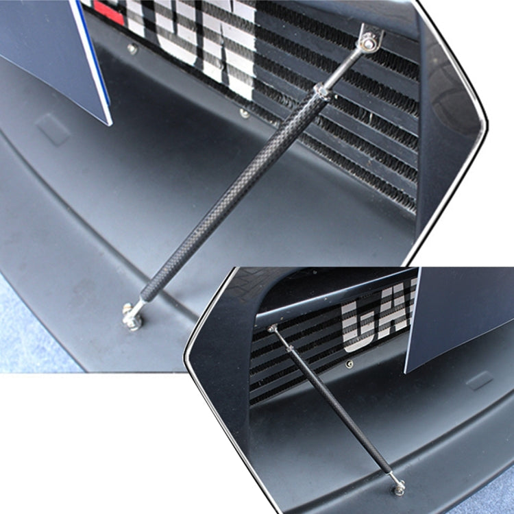 2 PCS Car Modification Large Surrounded By The Rod Telescopic Lever Front and Rear Bars Fixed Front Lip Back Shovel Adjustable Small Rod, Length: 7.5cm