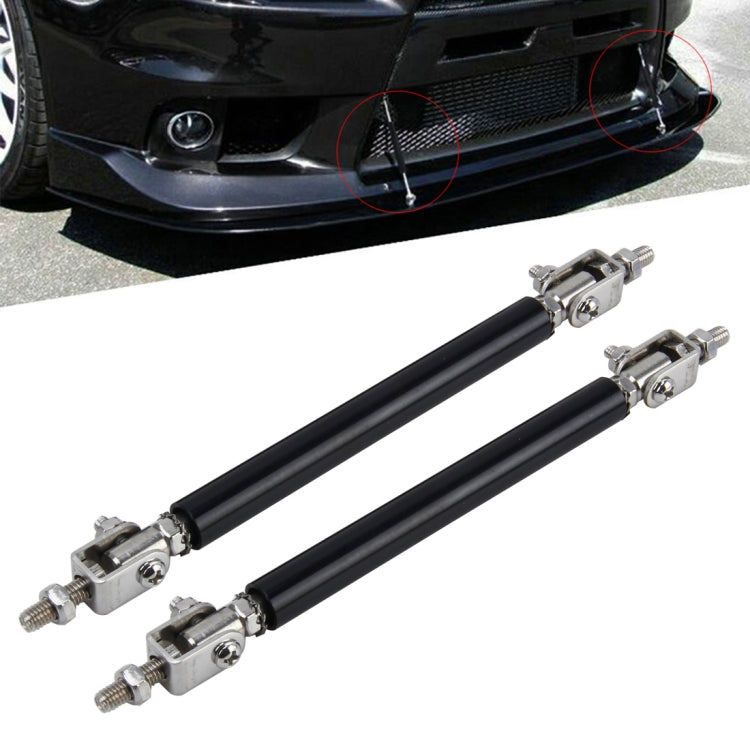 2 PCS Car Modification Large Surrounded By The Rod Telescopic Lever Front and Rear Bars Fixed Front Lip Back Shovel Adjustable Small Rod, Length: 10cm