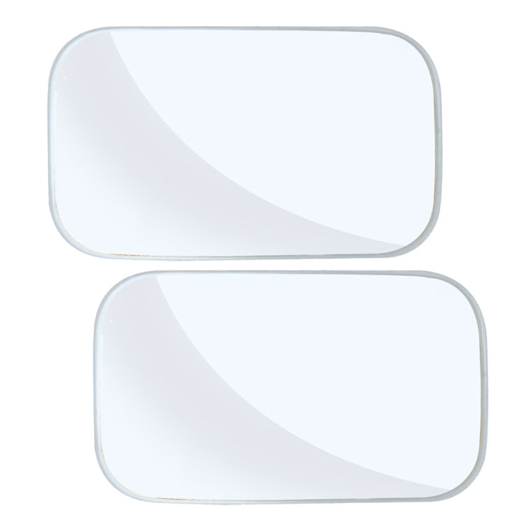 3R-054 2 PCS Car Truck Square Blind Spot Rear View Wide Angle Mirror Blind Spot Mirror 360 Degree Adjustable Wide-angle Mirror, Size: 7*4cm ÎҵÄÉ̵ê