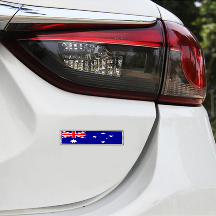 2 PCS Australian Flag Pattern Rectangle Car-Styling Sticker Random Decorative Sticker-Reluova