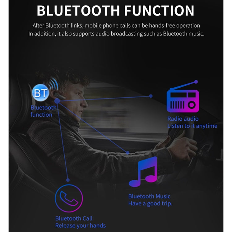 SWM-7805C 4.1 inch Touch Screen Universal Car Radio Receiver MP5 Player, Support FM & Bluetooth & TF Card with Remote Control