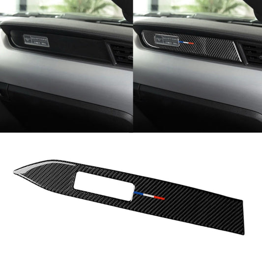 Car USA Color Carbon Fiber Dashboard Decorative Sticker for Ford Mustang 2015-2017, Left Drive ÎҵÄÉ̵ê