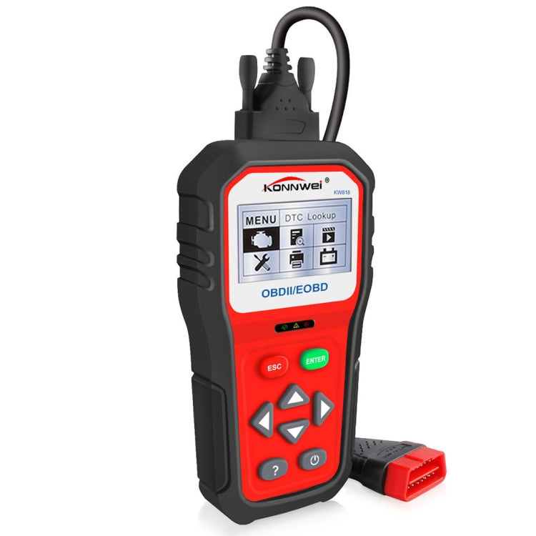 KONNWEI KW818 EOBD / OBDII Car Auto Diagnostic Scan Tools CAN Code Reader Scanner (Only for 12V Gasoline Car) ÎҵÄÉ̵ê