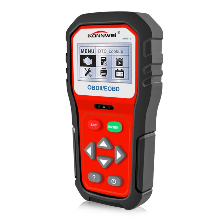 KONNWEI KW818 EOBD / OBDII Car Auto Diagnostic Scan Tools CAN Code Reader Scanner (Only for 12V Gasoline Car) ÎҵÄÉ̵ê