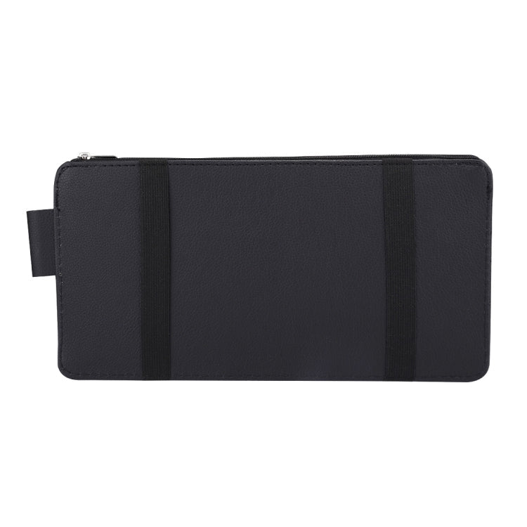 Car Sun Visor Board Paper Tissue Box CD Case Zipper Holder Card Bag Organizer