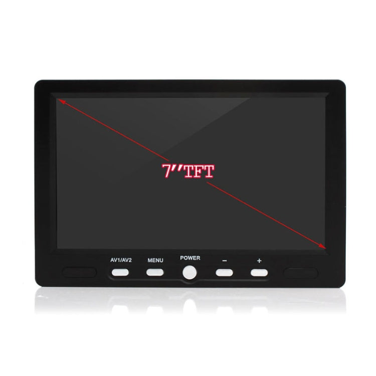 PZ-708 7.0 inch TFT LCD Car Rearview Monitor with Stand and Remote Control ÎҵÄÉ̵ê