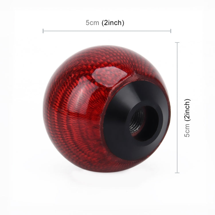 Universal Vehicle Car Shifter Cover Manual Automatic Carbon Fiber Ball Gear Shift Knob ÎҵÄÉ̵ê