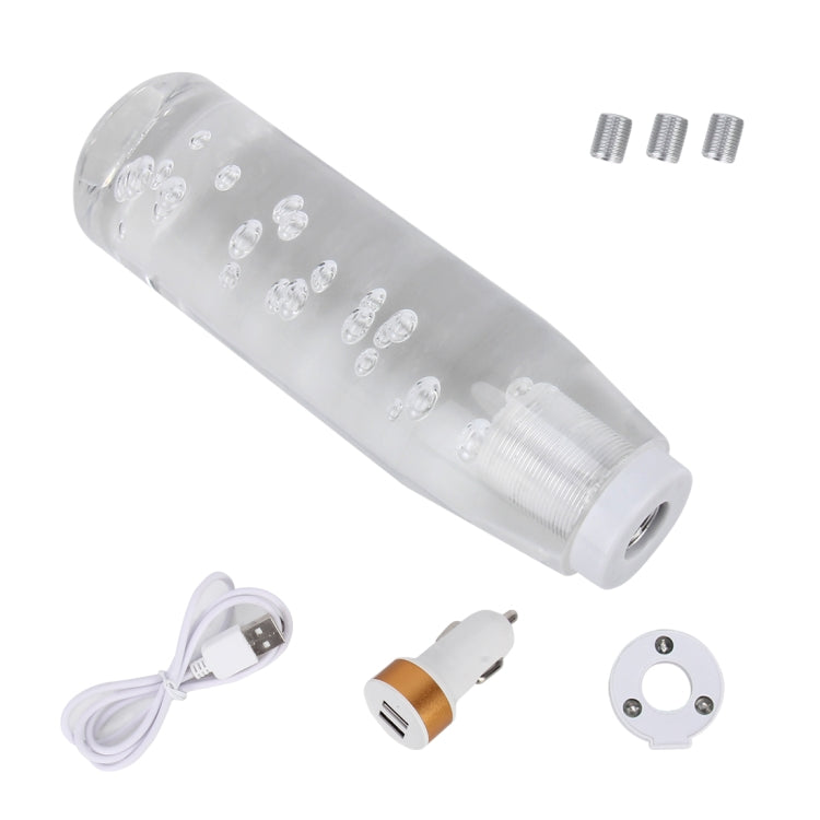 Universal Car Truck Transparent Bubble Colors LED Light Shift Knob Gear Lever Shifter, Length: 15cm ÎҵÄÉ̵ê