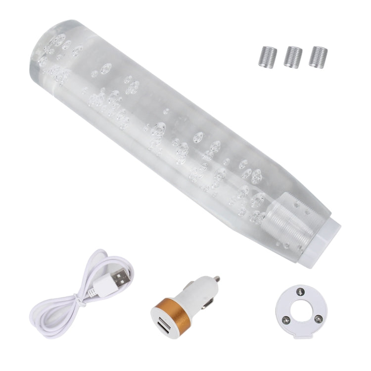 Universal Car Truck Transparent Bubble Colors LED Light Shift Knob Gear Lever Shifter, Length: 20cm ÎҵÄÉ̵ê